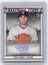 2020 Topps #BSA-BBU Brock Burke Baseball Stars Autographs