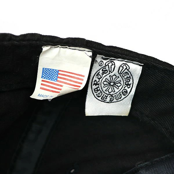 CHROME HEARTS Shinjuku Old Vine Dagger Embroidery Cap Hat Men's Silver thumbnail 6