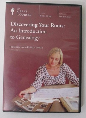 Discovering Your Roots An Introduction to Genealogy (2014; 3 DVDs) Great Courses