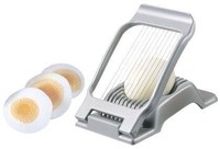 Contacto Edelstahl Eierschneider Silber Metallic