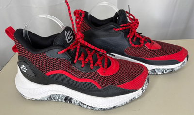 Under Armour kids grade school Curry 3Z 24 Basketball shoes red