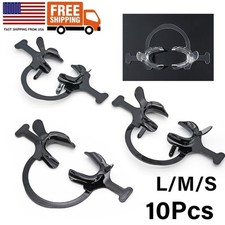 10Pcs Dental Orthodontic C Type Mouth Opener Expander Tooth Intraoral Lip Cheek
