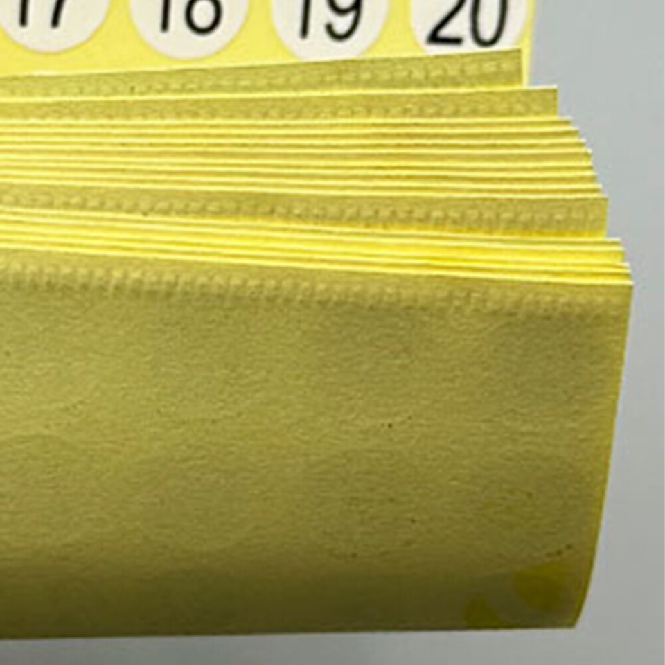 15 Sheets Consecutive Number Stickers Durable 1 To 100 Round Labels