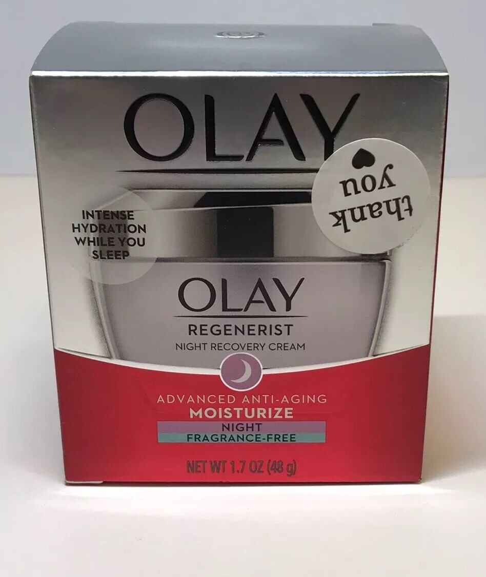 olay regenerist night recovery night cream face moisturizer 1.7 oz