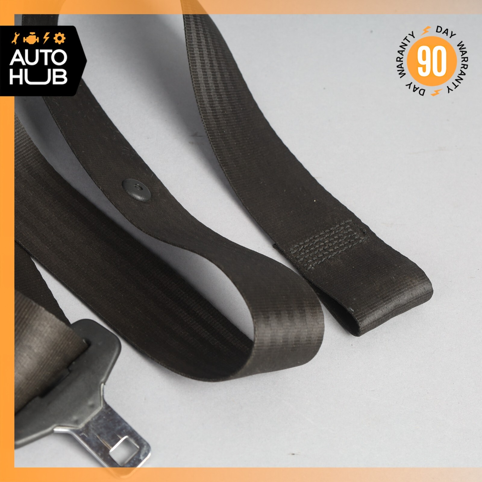 08-18 Maserati GranTurismo M145 Coupe Front Right Side Seat Belt Black OEM