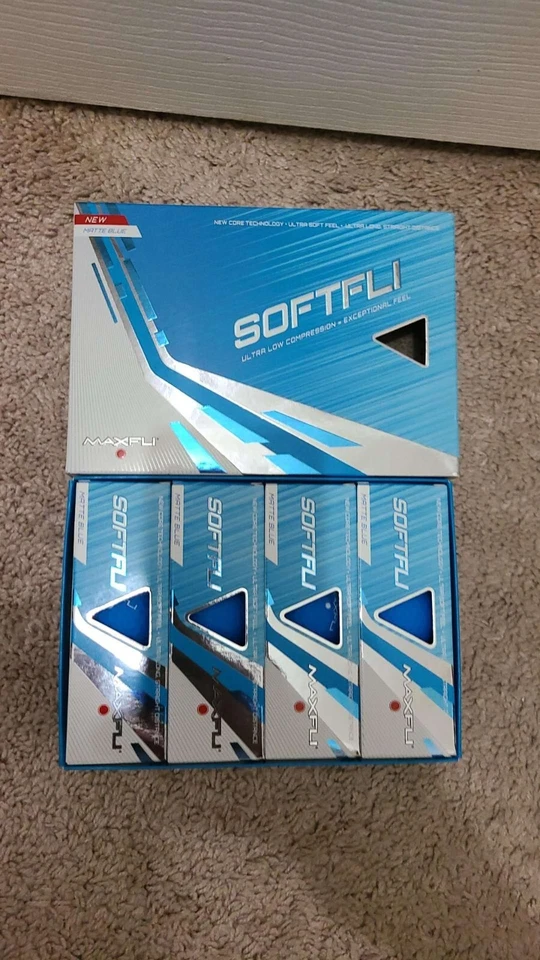 Maxfli SoftFli Matte Golf Balls Low Compression 35 Soft Feel 12/24/36 Pack - Image 4 of 4