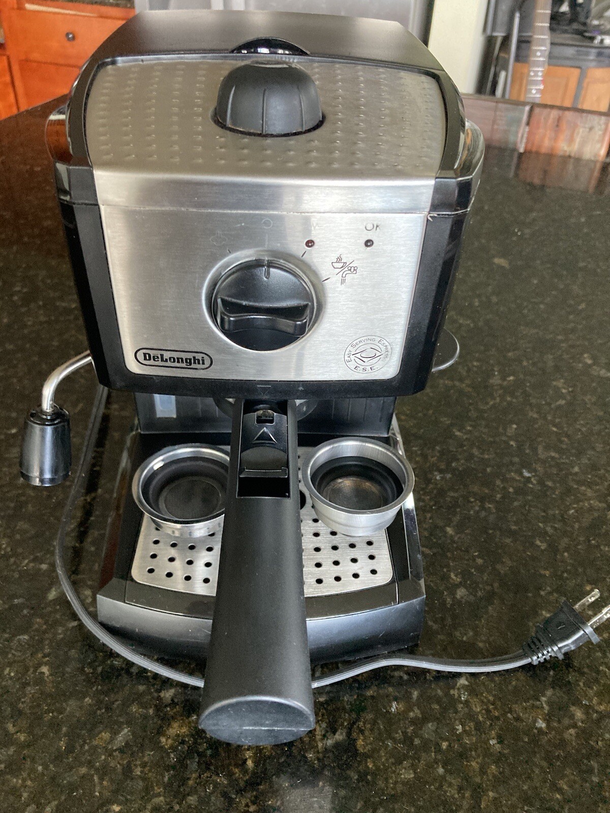 DeLonghi EC155 15 bar máquina de espresso y capuchino, negra eBay