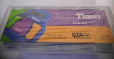 VERSA Timer Stop Pack 6 ETA Cuisenaire Educational Science Lab New in Box