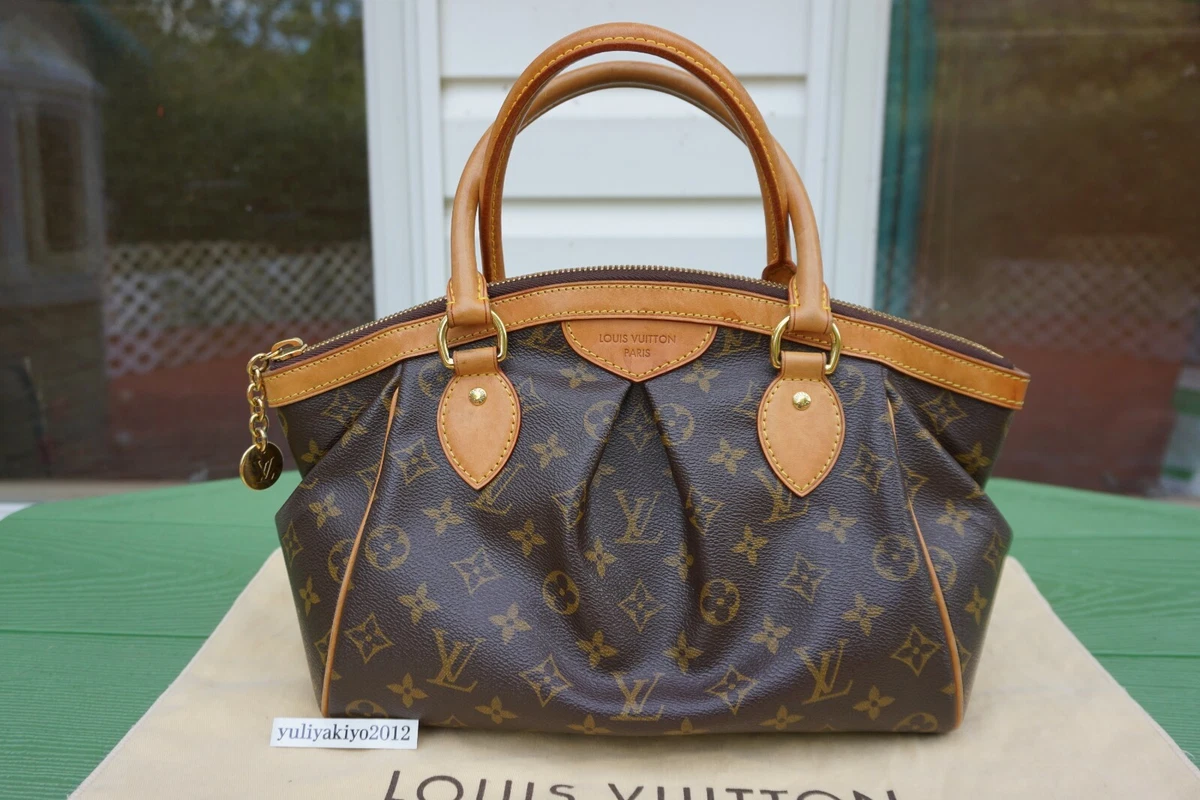 Louis Vuitton Tivoli Top Satchel Handbag Monogram Canvas PM