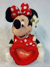 The Disney Store Minnie Mouse Frame 15" Plush Soft Toy Stuffed Animal
