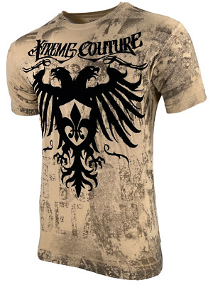 Xtreme Couture By Affliction Men's T-shirt Rain Eagle Biker S-5XL