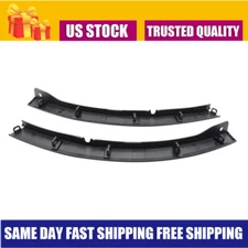 2pcs Front Bumper End Caps For Toyota RAV4 2016-2018 Textured Right & Left