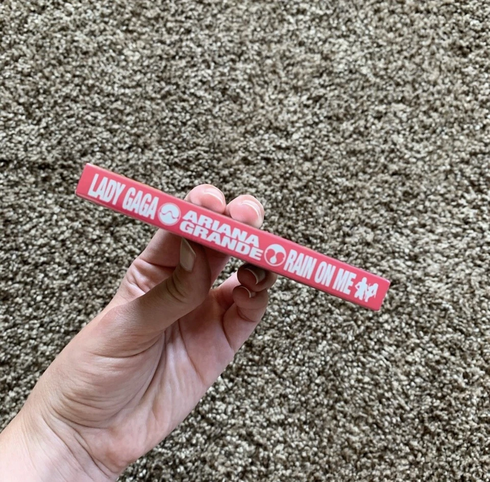 LADY GAGA & ARIANA GRANDE RAIN ON ME CASSETTE TAPE SINGLE RARE 2020 CHROMATICA - Image 3 of 4