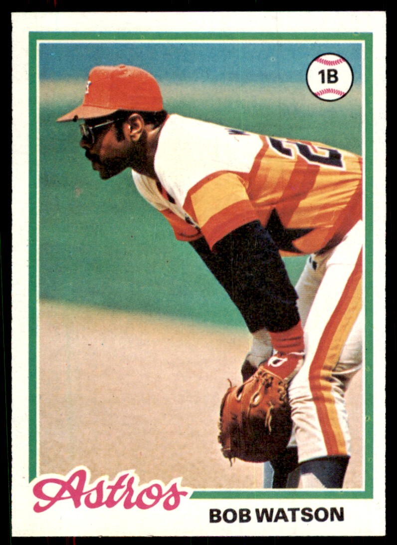 1978 TOPPS BOB WATSON HOUSTON ASTROS #330