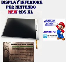DISPLAY LCD INFERIORE NINTENDO NEW 2DS XL SCHERMO DI RICAMBIO NUOVO CON GARANZIA