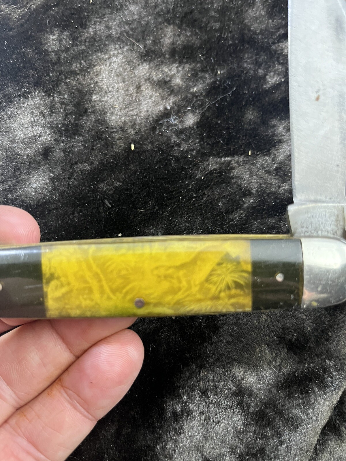 CANTON CUTLERY CO CANTON OHIO PHOTO HANDLED KNIFE 4 1/4 eBay