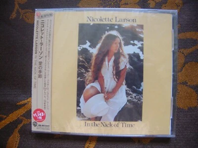CD NICOLETTE LARSON - In The Nick Of Time/JAPAN OBI REMASTERED(2015) NEUF (11) - Photo 1/2