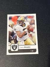 2006 Fleer Football Card #71 Aaron Brooks Oakland Raiders