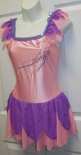 Fairy Dance Costume Girls size 12C Pink Lilac Sequin trim