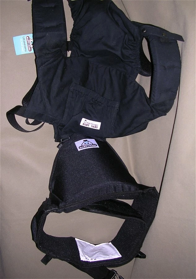 Baby Nari Hip Hugger Sitting Seat Lift Carry Black Adjustable