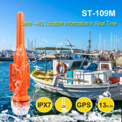 Marine Boot Fishing Net Position AIS Locator GPS Anti-Lost Tracker RS-109M