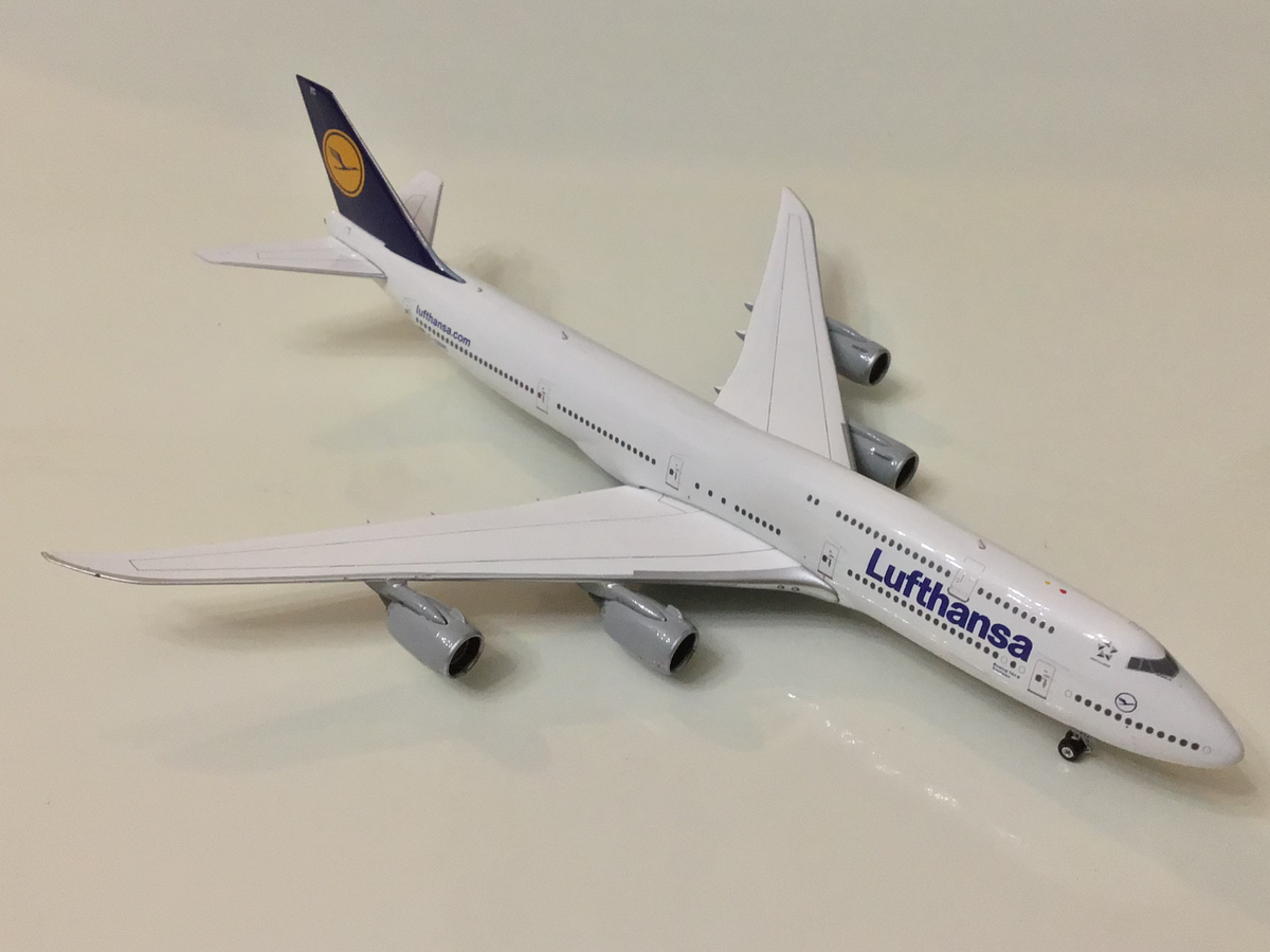 Gemini jets 1:400 Lufthansa Boeing 747-8 Reg# D-ABYC | eBay