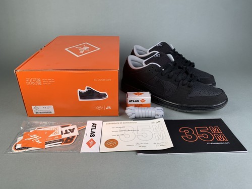 nike dunk sb low atlas 35mm black