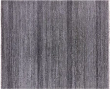 Savannah Grass Handmade Wool & Silk Rug 8' 0" X 9' 9" - Q20356