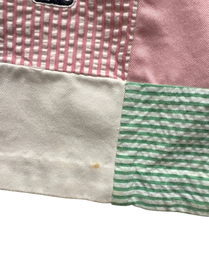 Vineyard Vines Margo Seersucker Patchwork Coastal Skirt - Image 4 of 4