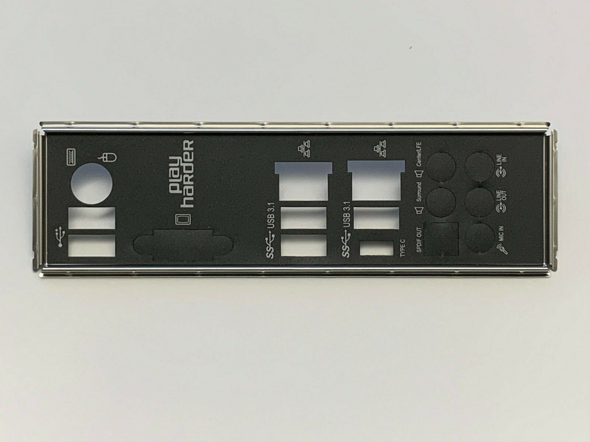 Supermicro MCP-260-00117-0N I/O Shield for C7X299 with EMI Gasket