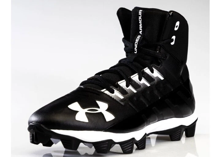 New Mens Under Armour Renegade RM black/White Football Cleats Sz 11.5 | eBay