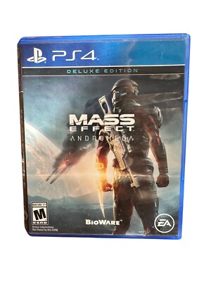 Mass Effect: Andromeda Deluxe Edition- Sony PlayStation 4 *Disc and Case* 