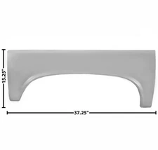 1968~1969 Chevelle Quarter Wheel Arch Lip Patch Steel Panel Right Side Dynacorn