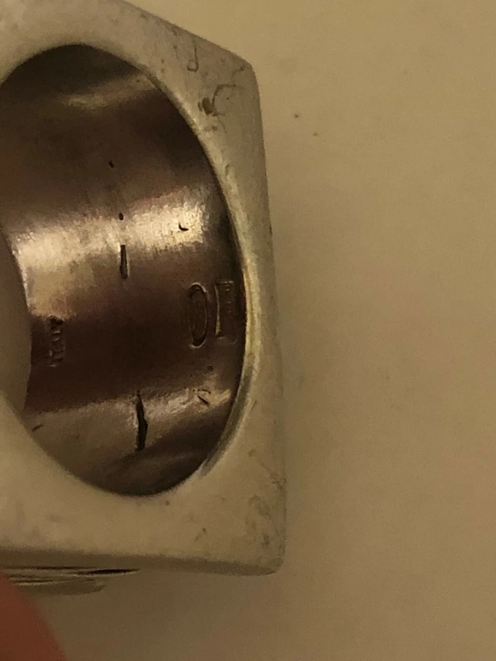 ANEL PIANEGONDA AMETISTA ITÁLIA ENORME ESTRELA DO ROCK RARO ESGOTADO TAMANHO - 7 - Imagem 3 de 4