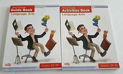 Lincoln Interactive Third Grade Language Arts Guide & Activities Books