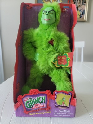 2000 ERROR Dr. Seuss How The Grinch Stole Christmas Heart Warming Grinch