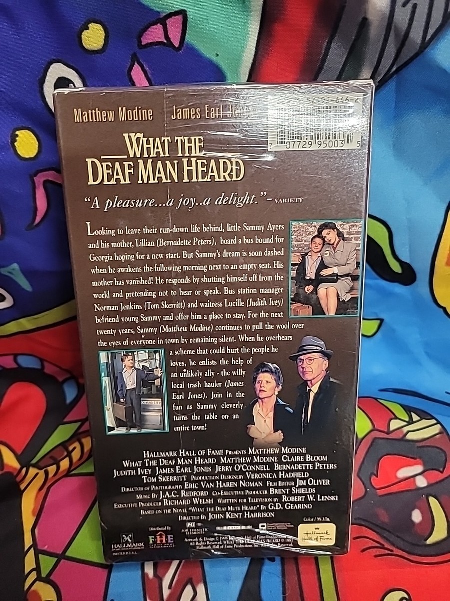 What the Deaf Man Heard (VHS, 1999) 707729950035| eBay