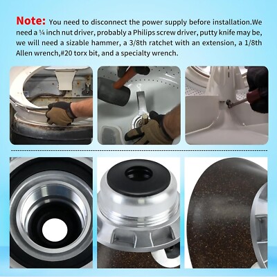 New 6-2095720 Washer Tub Stem & Seal Repair Kit for Whirlpool