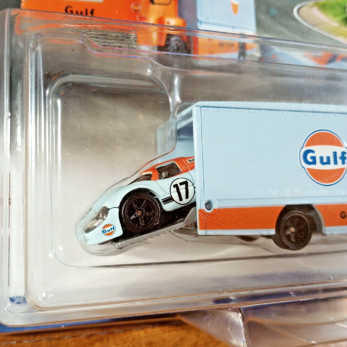 Hot Wheels Premium Car Culture Team Transport Gulf Porsche 917 LH