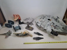 HUGE Star Wars Junkyard Falcon 80s 90s See All Pics