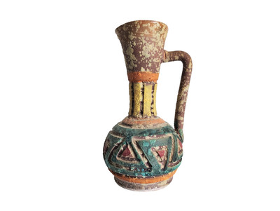 Vintage Aldo Londi Bitossi Pitcher Vase - Mid Century - Italian pottery