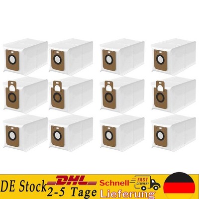 6-12x Staubsaugerbeutel für Dreame D10s Plus D10 Plus Z10 Pro L10 Plus Zubehör