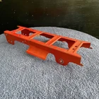 1958,1959,1960,1961 TONKA TRUCK FRAME PART RED ORIGINAL PAINT..
