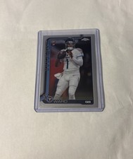 Cam Ward 2025 Topps Chrome NFL Base RC Tennessee Titans RC #314