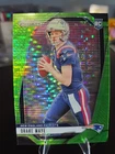 2024 Panini Prizm - Rookies Drake Maye #329 Neon Green Pulsar Prizm (RC)
