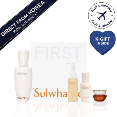 Sulwhasoo First Care Activating Serum 6th Gen 90ml + 3 Deluxe Bonus Items Set