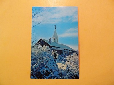 Bishop's Lodge Ranch Resort Santa Fe New Mexico vintage postcard winter view