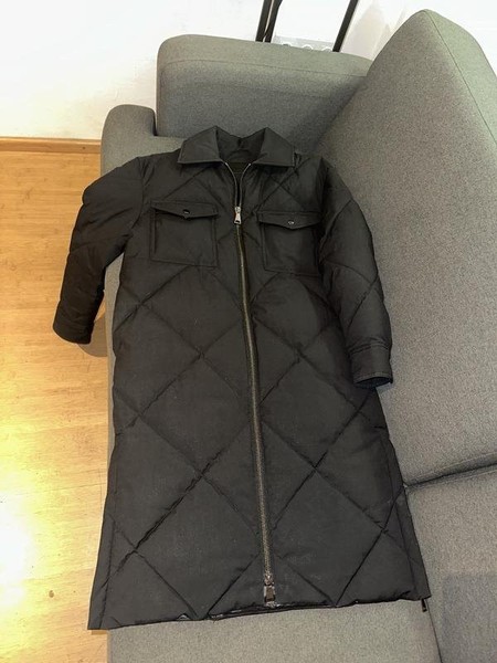 Damen Massimo Dutti Puffer Grau 36