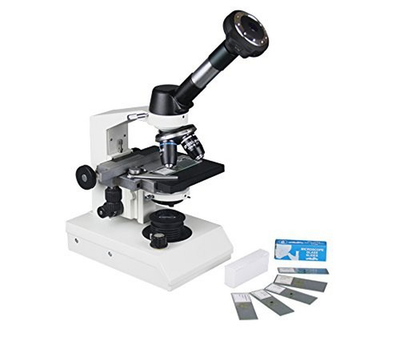 #ad Radical Professional High Power 2500x Microscope w LED Battery backup HD Camera $326.39