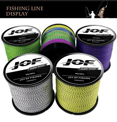 0.11mm-0.5mm Spot Braided Line Fishing 300m Carp Fish Pe Wire 4 Strands Cord